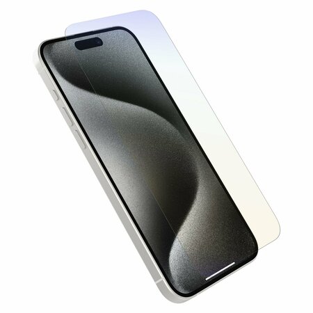 OTTERBOX Premium Pro Glass Antimicrobial Blue Light Screen Protector For Apple Iphone 15 Pro Max , Clear 77-93990